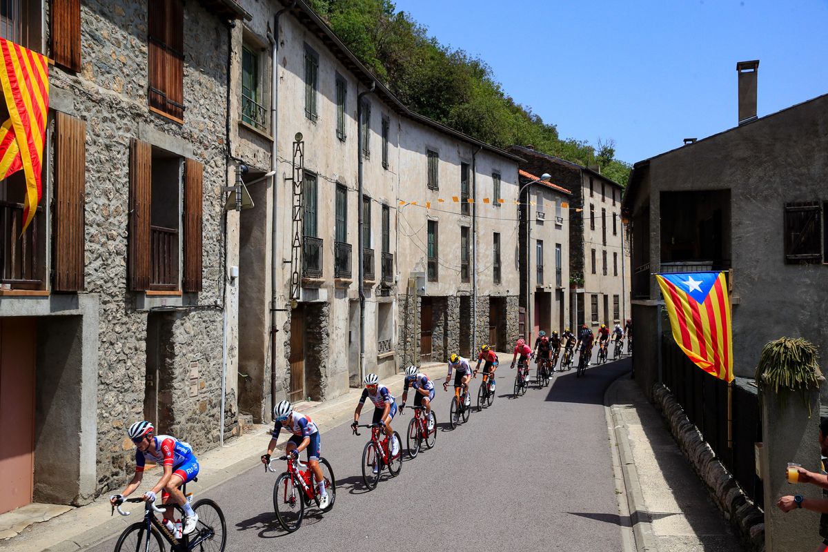 Tour de France 2021 108th Edition 15th stage Ceret Andorra La Vella 1913 km 11072021 Scenery photo Luca BettiniBettiniPhoto2021