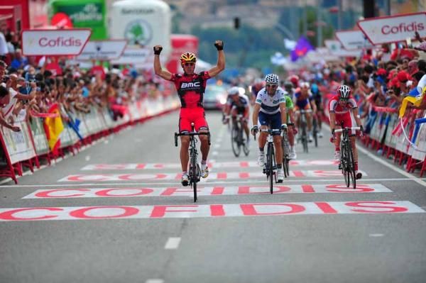 Philippe Gilbert (BMC Racing Team) takes his second stage win of the Vuelta