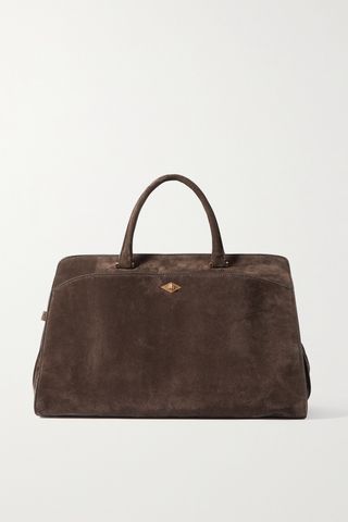 Private Eye Large Suede Tote