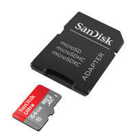 SanDisk Ultra 64GB microSDXC Card with Adapter