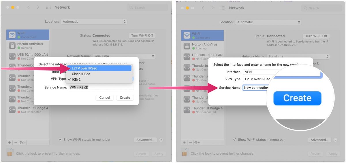 Mac を VPN に接続する (そして自動的に再接続する) 方法