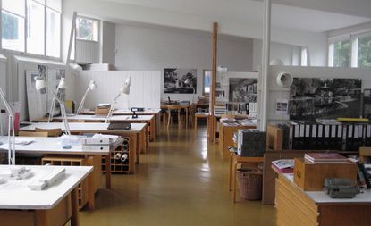 Inside Alvar Aalto's former studio in ﻿Munkkiniemi