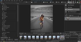 Screenshot of photo editor Photo Studio Ultimate in action