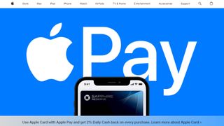 Apple Pay website screenshot