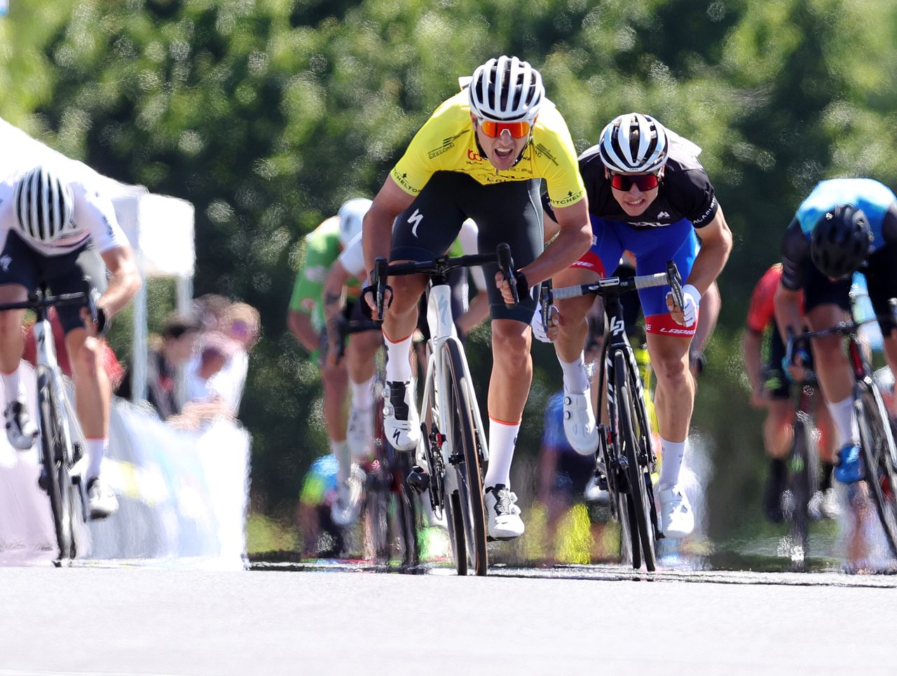 Blake Quick during the Mens Elite Lexus of Blackburn 2022 Bay Crits on January 9, 2022, at Eastern Garden, Geelong, Australia. (Photo by Con Chronis)