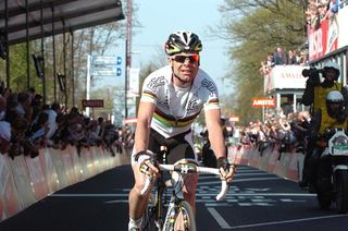 Cadel Evans (BMC) rode aggressively but could manage only 13th