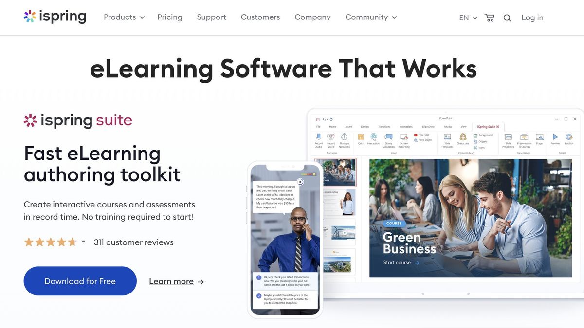 iSpring Solutions review | TechRadar