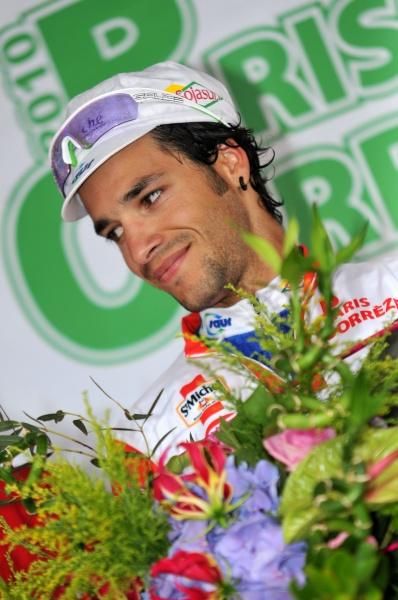 Jeremie Galland on the podium.