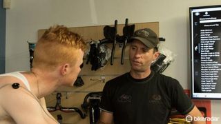 Luke Mudgway and Damian Mason talk saddles and saddle height