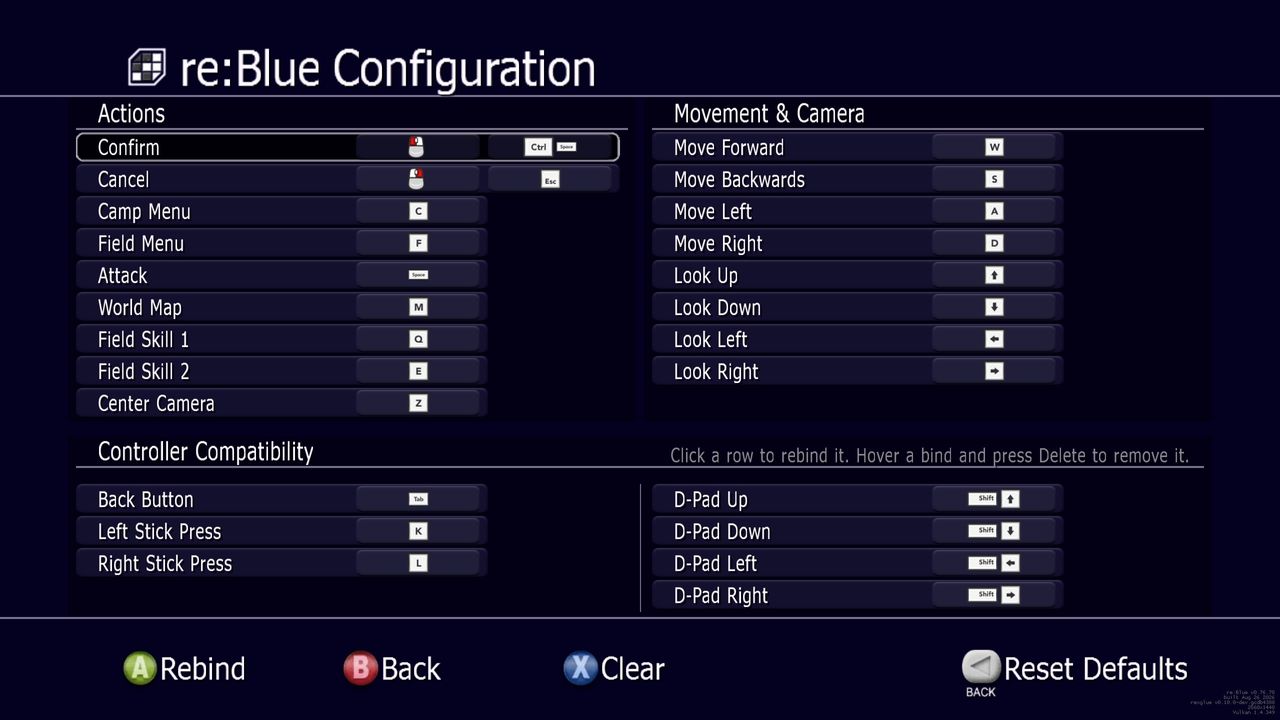 Blue Dragon recompilation PC port features