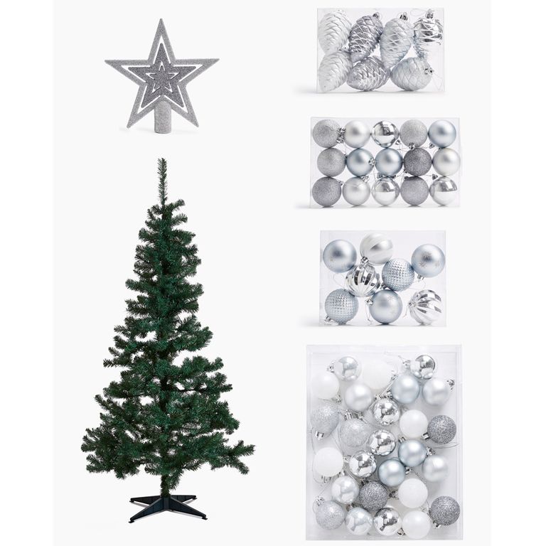 M&S Christmas tree bundle – a pre-lit tree and decorations for just £35 | Ideal Home