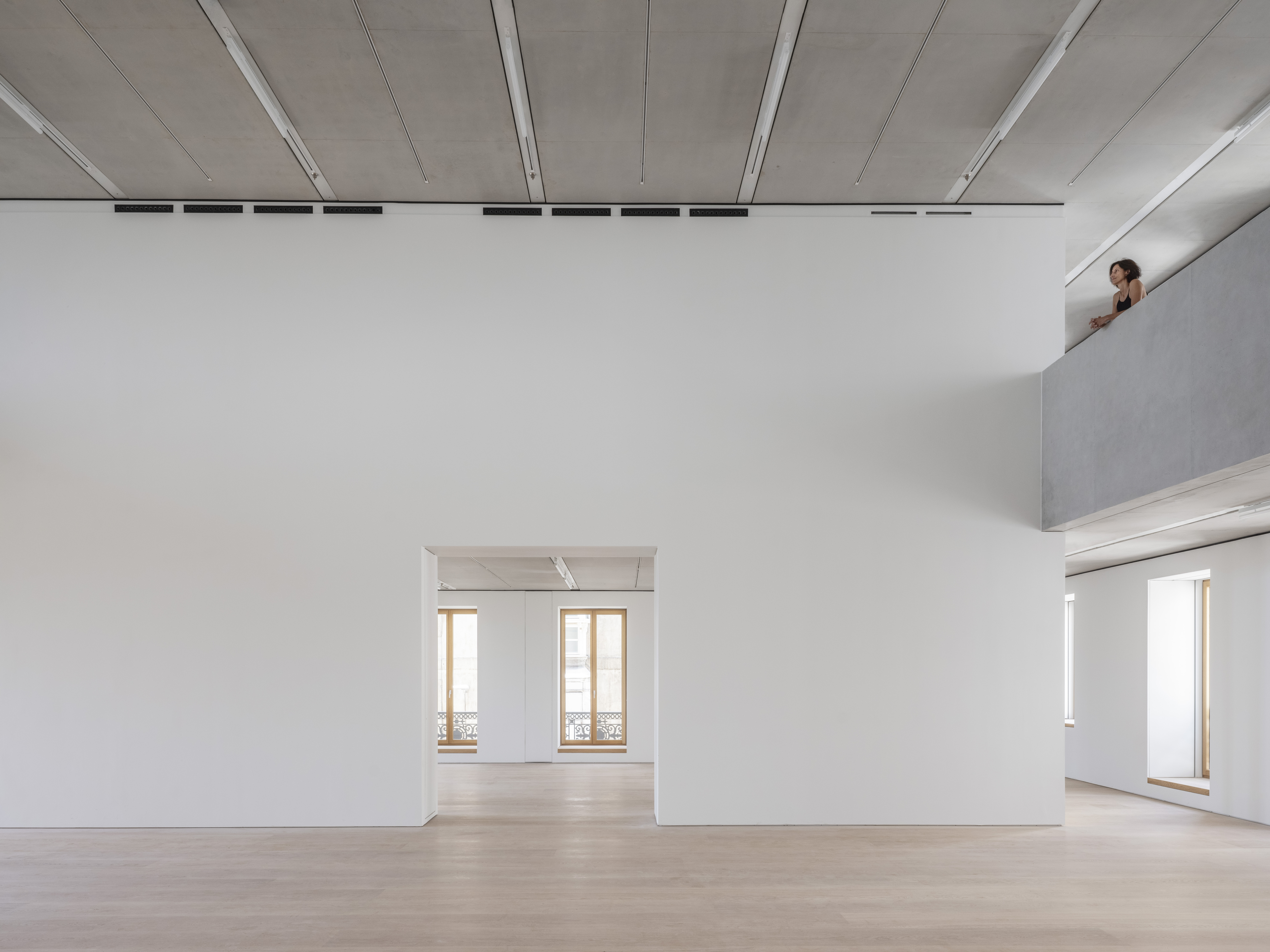 interior and view of Faro Santander new home, an existing historical building redesigned by Chipperfield Architects