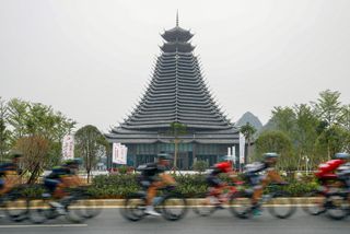 The final stage of the Tour of Guangxi was flat and fast