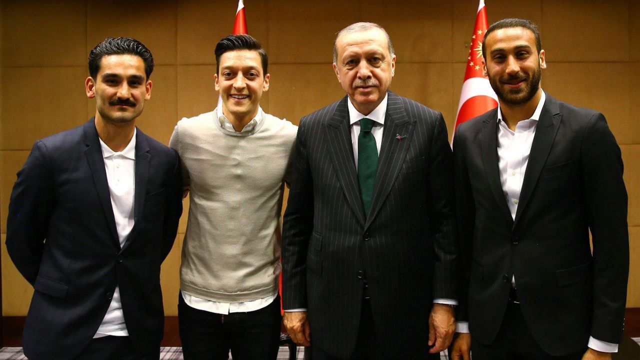 Recep Erdogan Ozil Gundogan Tosun