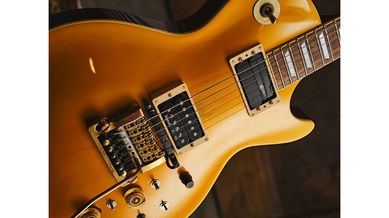 Robert Fripp Fernandes Gold Custom