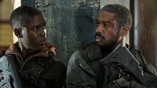 Jodie Turner-Smith and Michael B. Jordan in Without Remorse