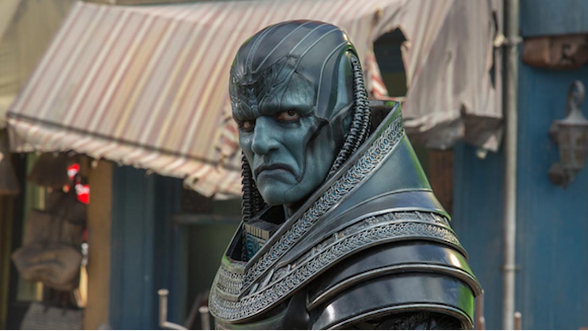 Oscar Isaac's Blue Hair in "X-Men: Apocalypse" - wide 3