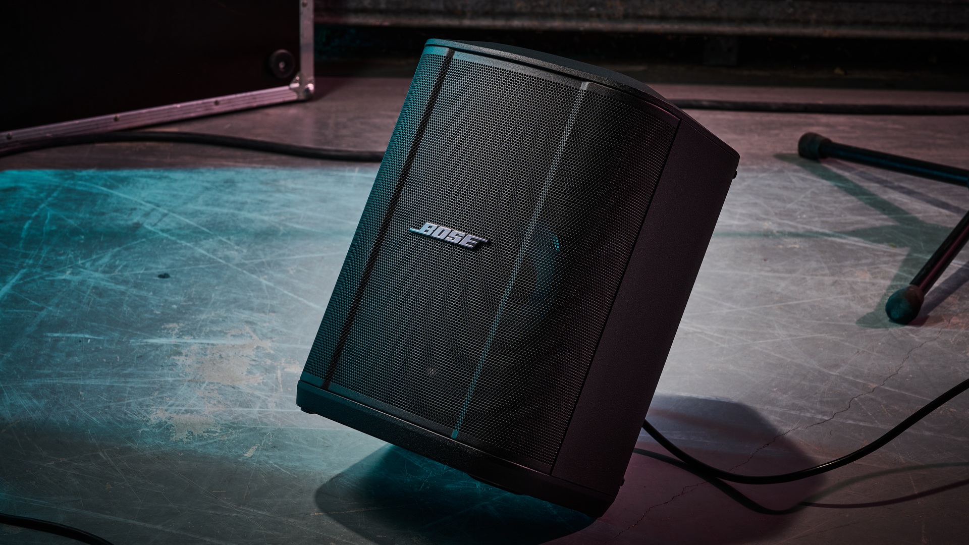 A selection of PA systems in out testing studio