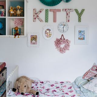 kids room with bed and toy