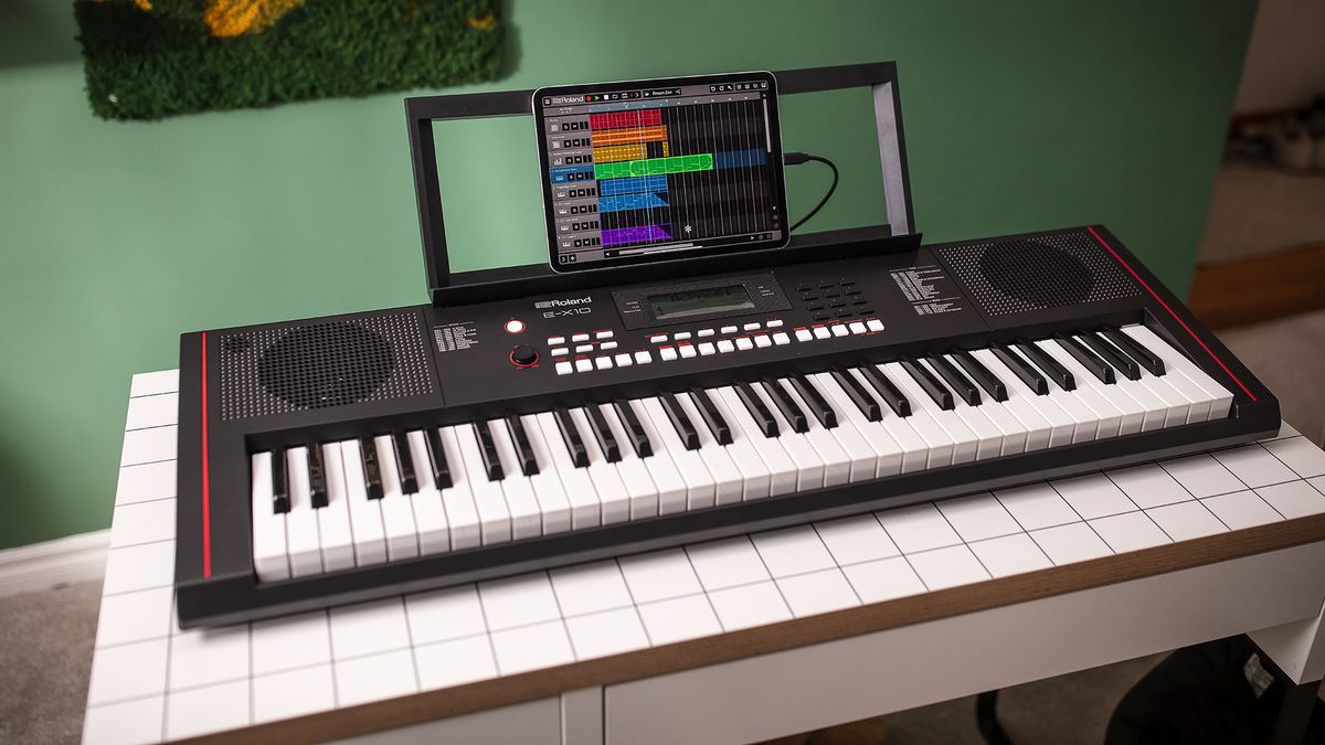 Roland's new E-X10 arranger keyboard looks like a fun and portable starter  instrument