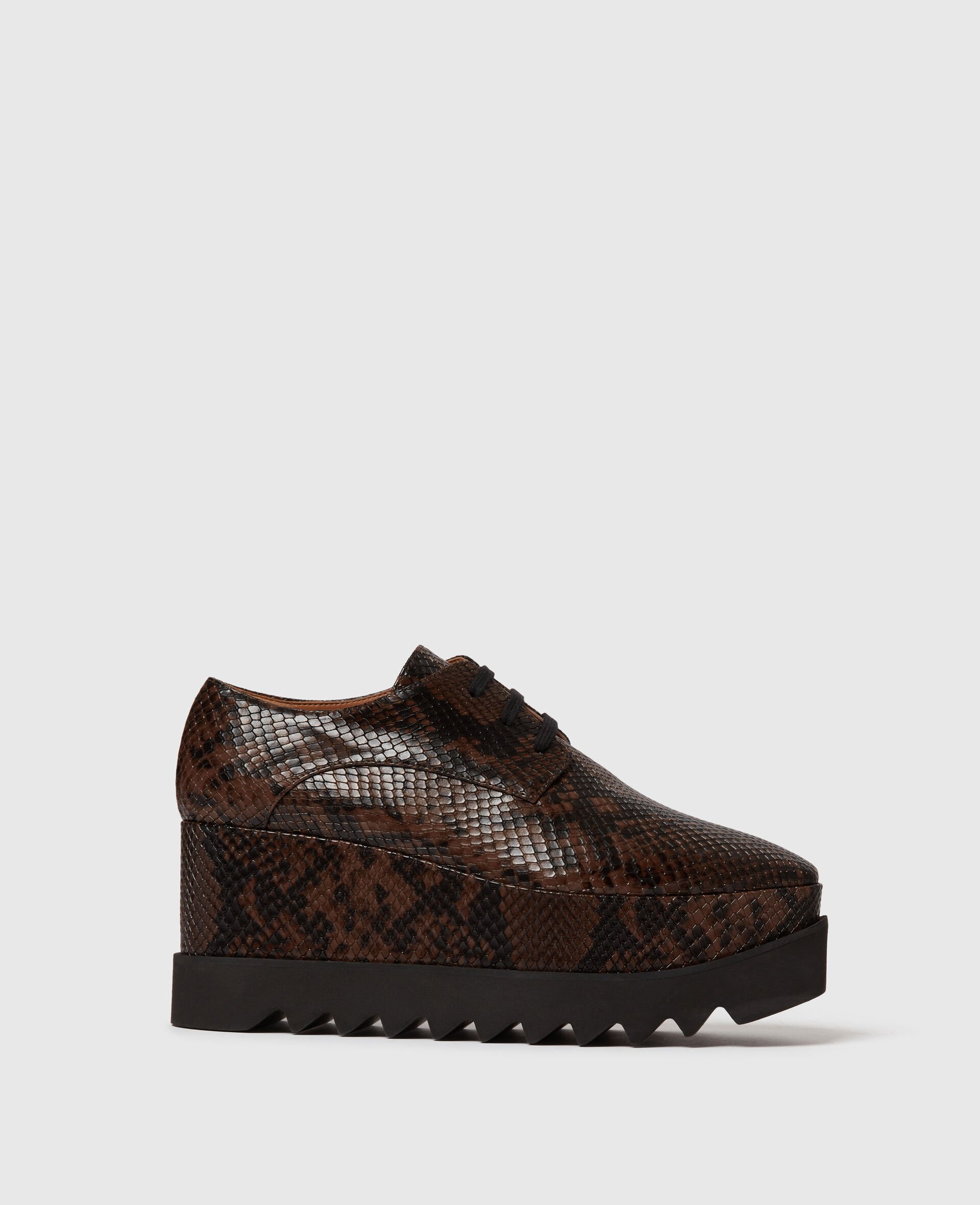 Limited-Edition Elyse Snake Platforms