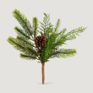 Artificial Winter Pine Evergreen Pick