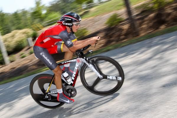 Matt Busche (Radioshack) put in a good time today for a fifth place finish.