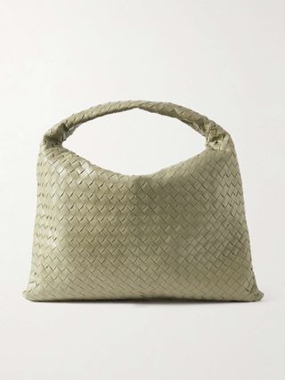 Hop Large Intrecciato Leather Tote