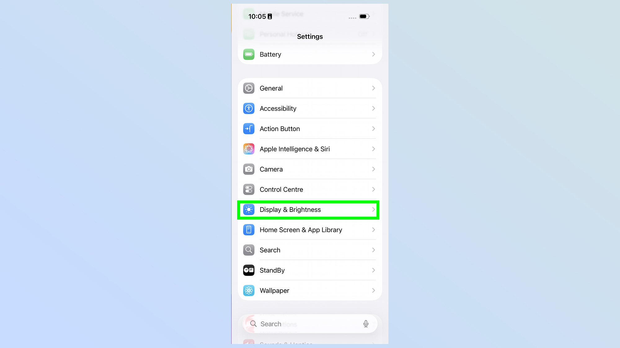 iphone 17 how to set up always on display