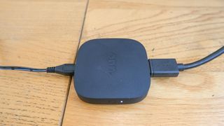 onn Android TV UHD review: Walmart streaming device — awkward design
