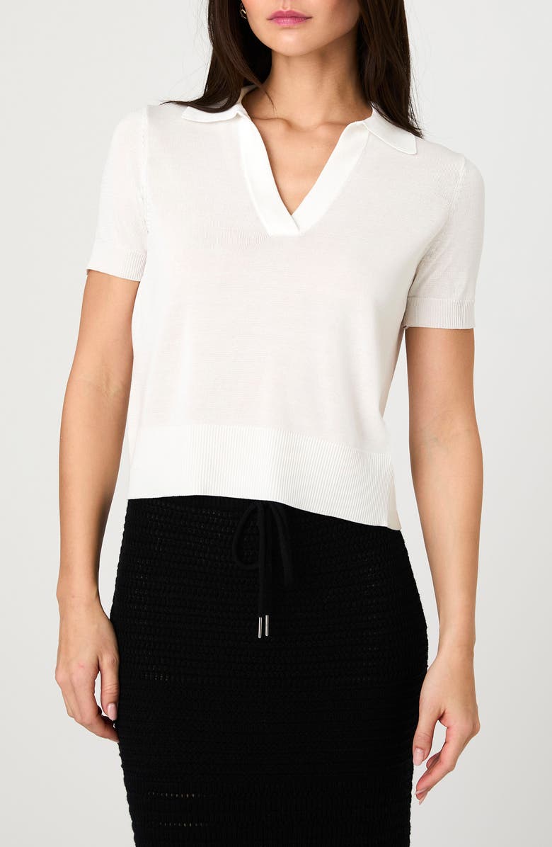 Sergio Short Sleeve Polo Sweater