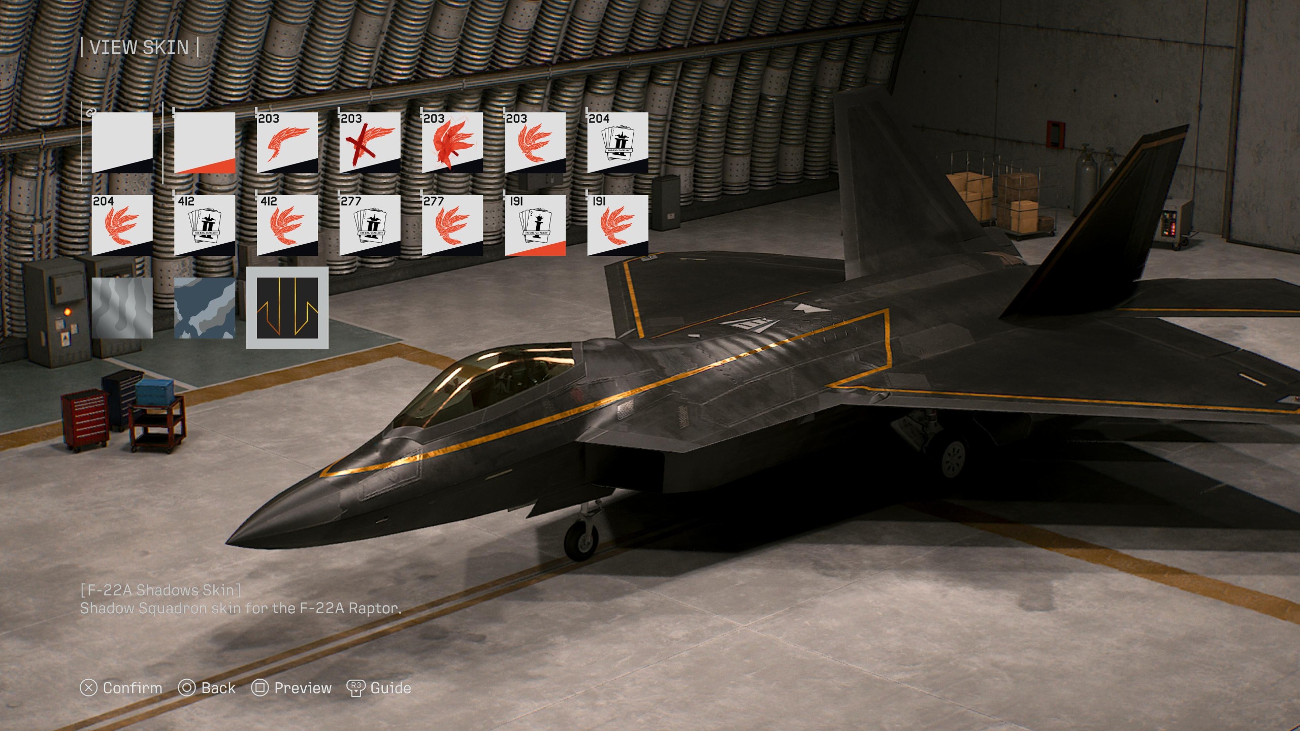 Screens from a video game featuring jet fighter planes