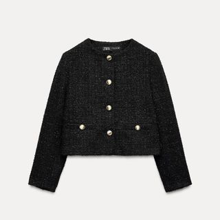 Zara cropped blazer