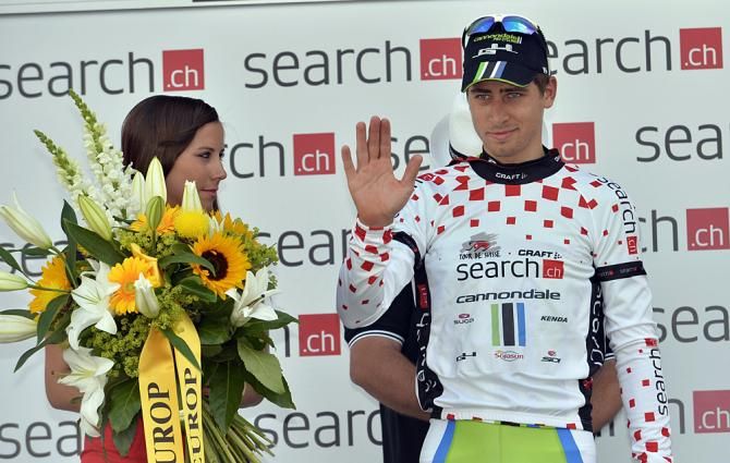 Peter Sagan (Cannondale) is leading the Tour de Suisse points competition