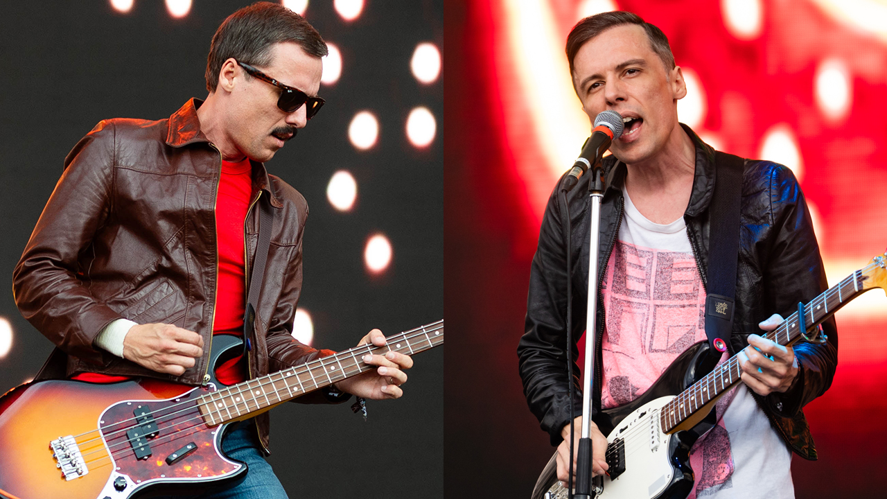 Garyand Ryan Jarman of The Cribs performing in 2025