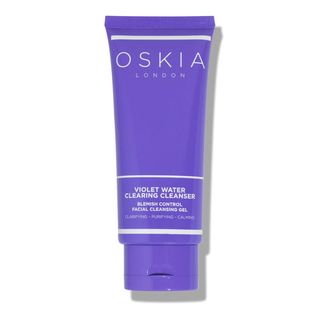 an image of british skincare brands oskia violet cleanser