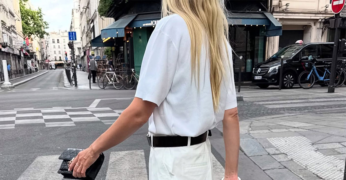 Flip-Flops Are Chic With Jeans, But Stylish People Are Also Wearing Them With This Pant Trend