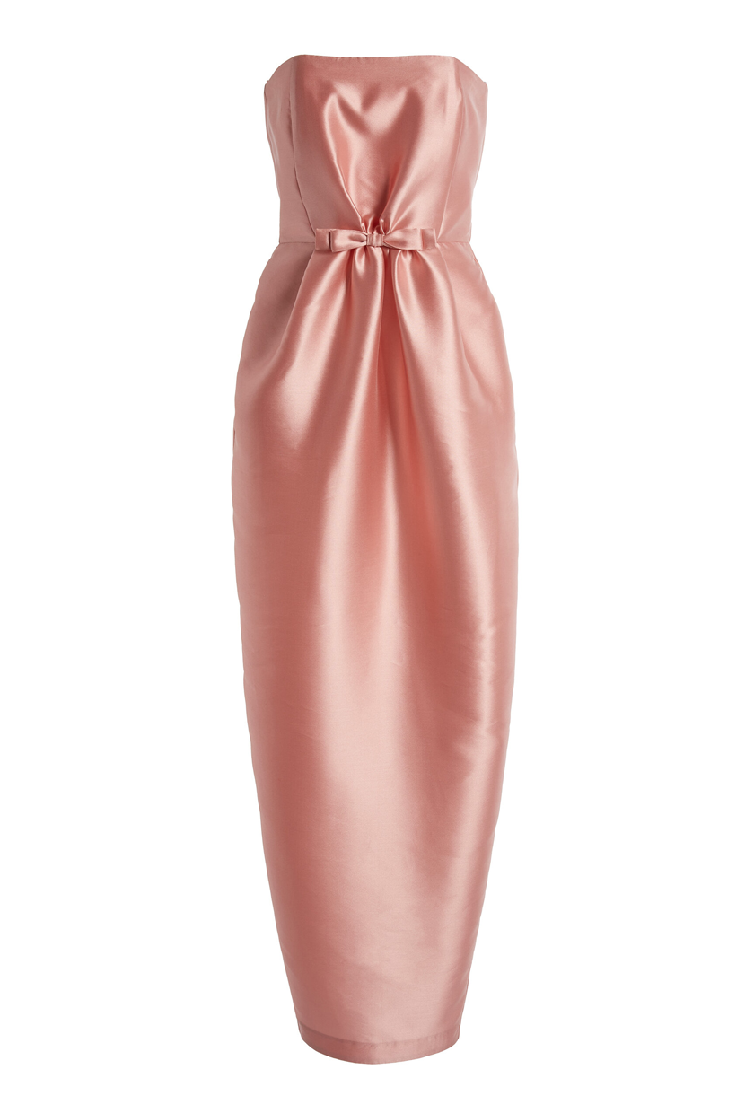 Lenette Satin Maxi Dress