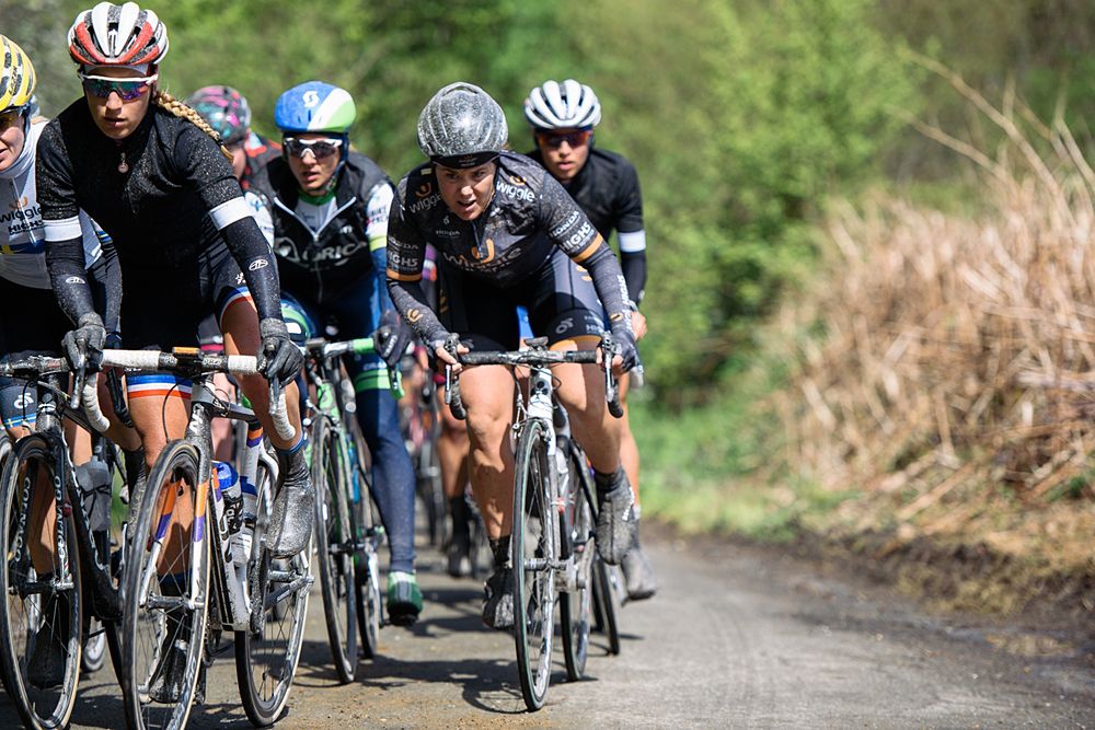 Chloe Hosking (Wiggle Hi5) at Dwars door de Westhoek 2016