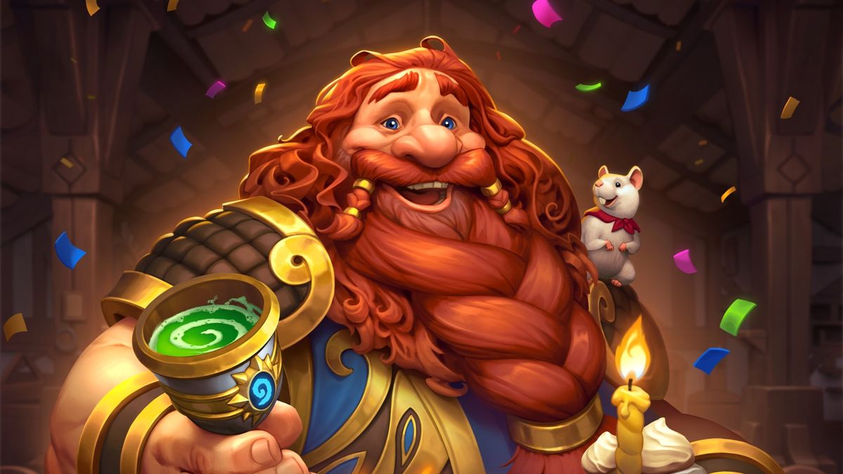 Harth Stonebrew celebrates Hearthstone&#039;s 10th anniversary