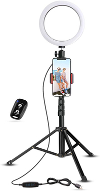 Selfie Ring Light with Tripod Stand was $39, now $29 @ Amazon
