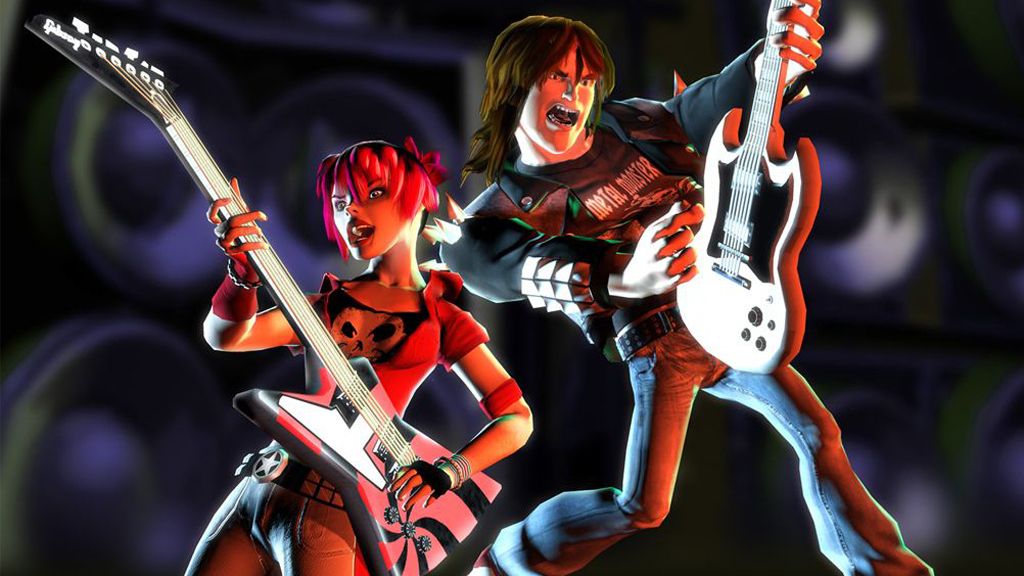 Guitar Hero 2 cover showing two musicians playing guitar