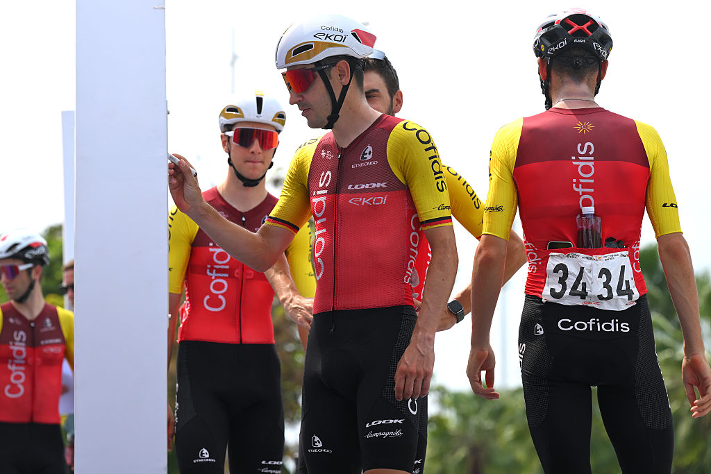 Cofidis riders during the 2025 Tour of Guangxi