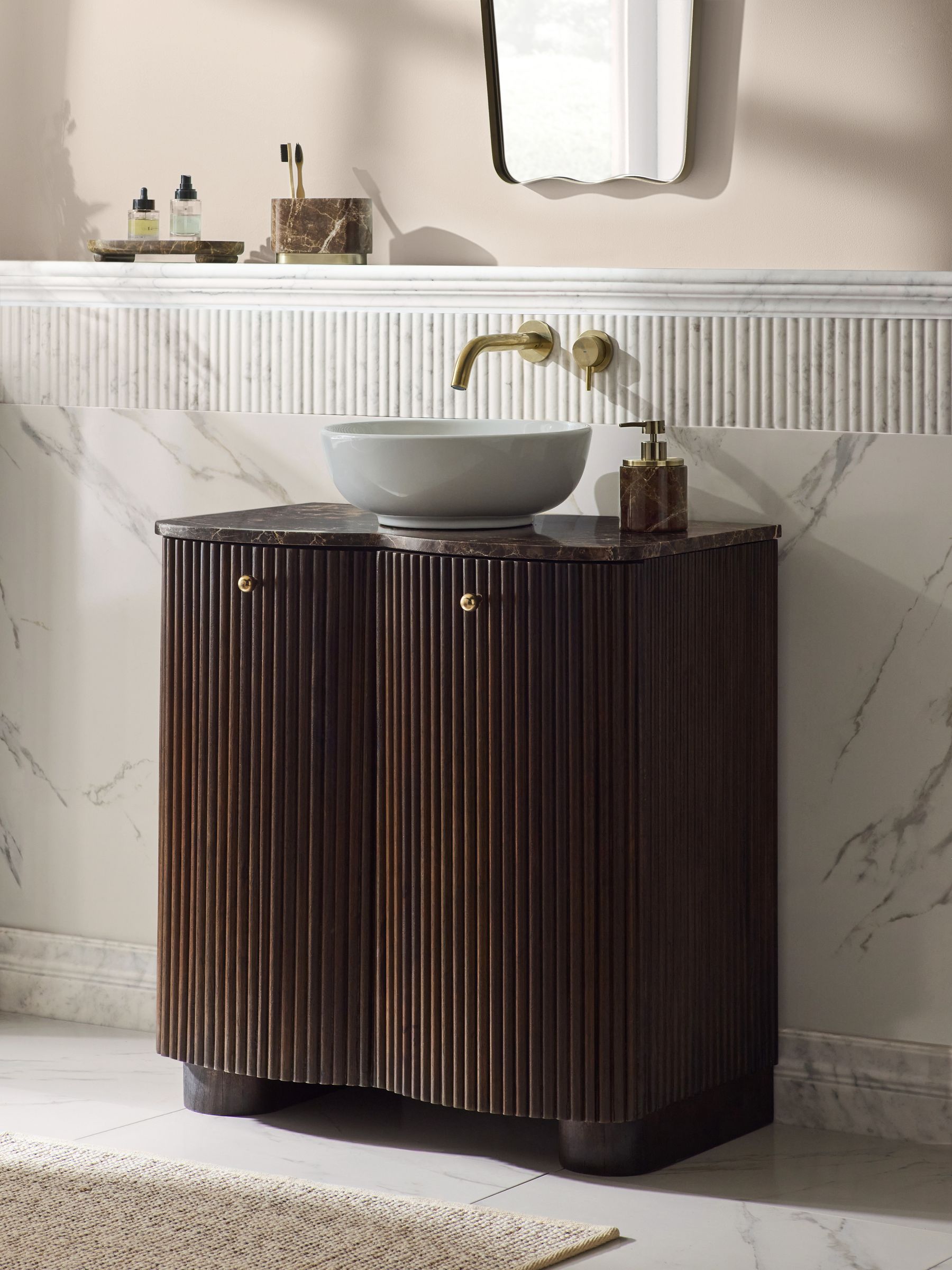 Brown Rio N. Premium Under Sink Storage Cabinet