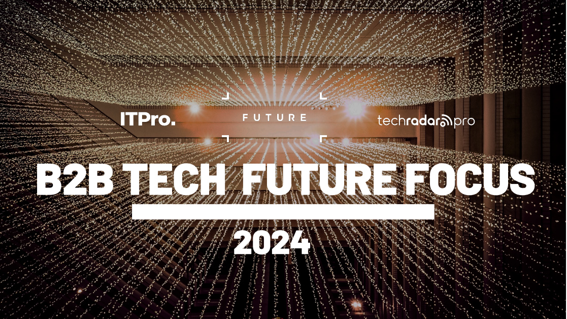 String lights on the cover of the Tech Future Focus Report from ITPro