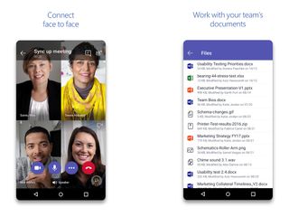Microsoft Teams (Android, iOS: requires Office 365)
