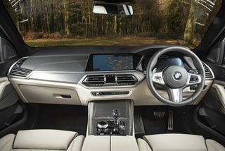 BMW X5 interior and dashboard