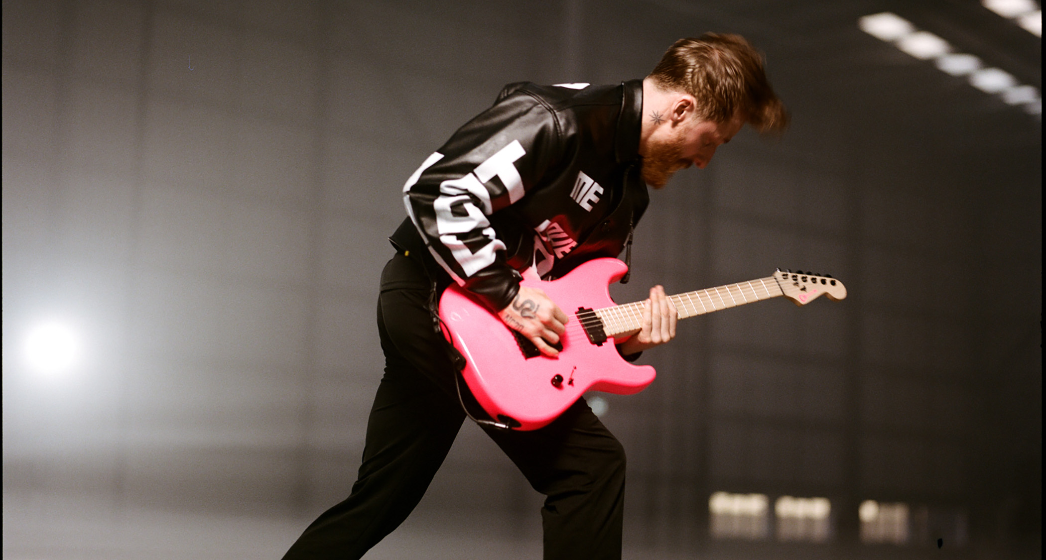 Charvel Limited Edition Sean Long Signature Pro-Mod San Dimas Style 1 HH HT M: the While She Sleeps guitarists artist model is now officially available in Neon Pink by popular demand.