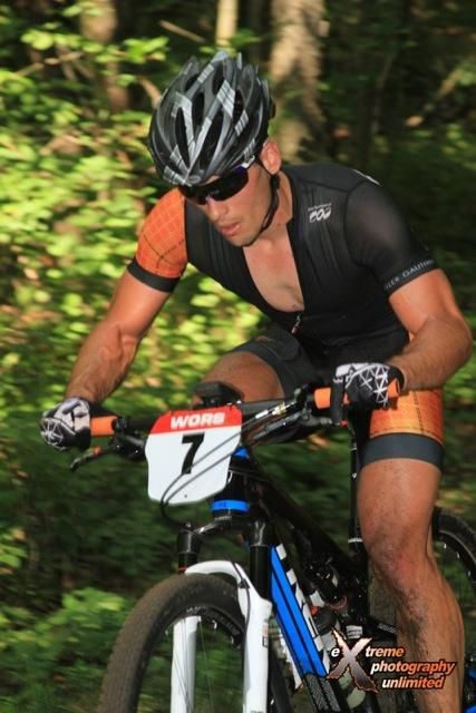Tyler Gauthier (Bike Marquette/ Quick Stop) works with Guerra to reel in the leaders