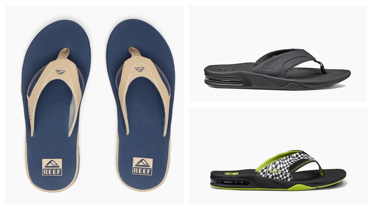 Reef Fanning Flip Flops combine style, functionality… and a bottle opener this summer